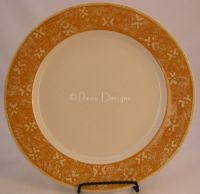 Sango GOLDEN SHOWER Sue Zipkin Potpourri Dinner Plate